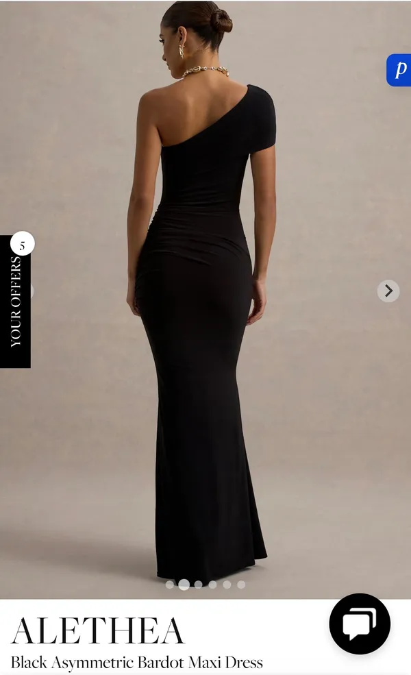 Club L London Black Dress - Image 2