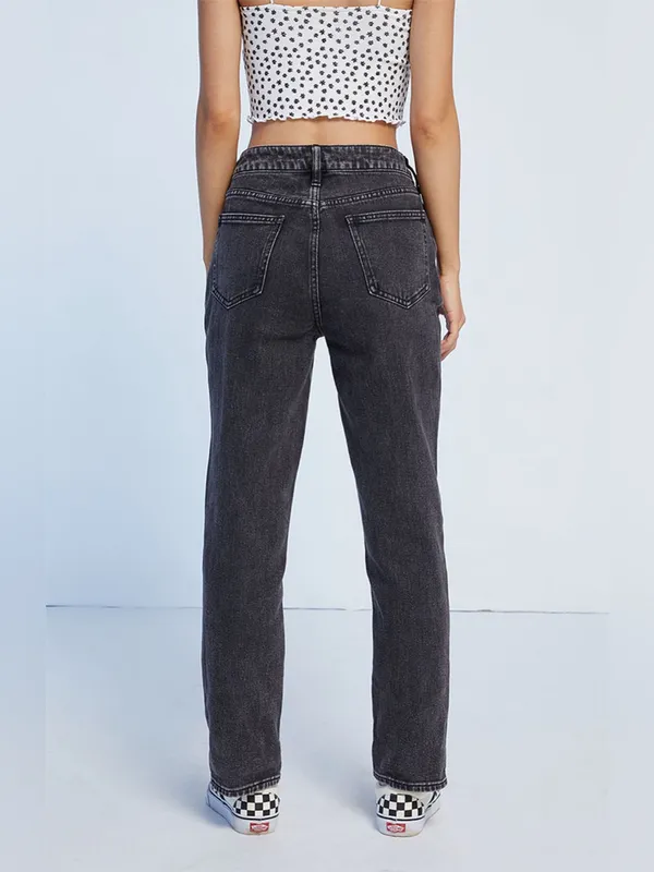 Pacsun Black Mom Jeans - Image 4