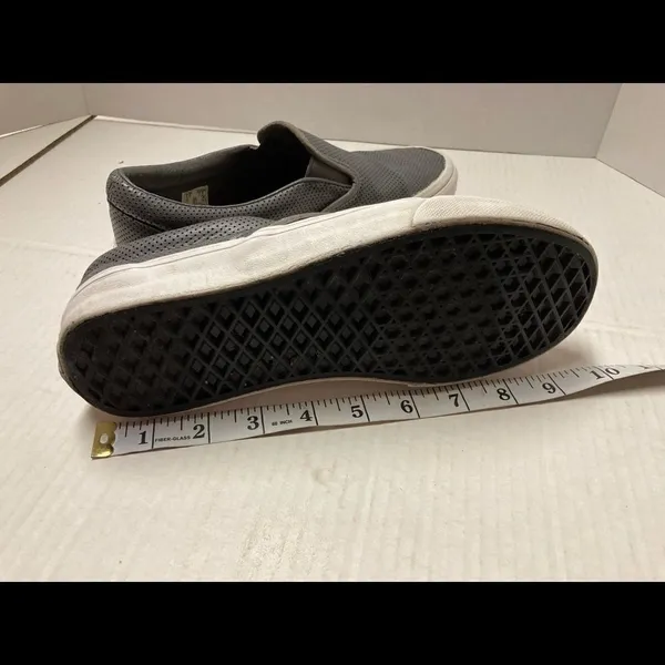 VANS, perforated leather off-the-wall shoes‎ - Image 8