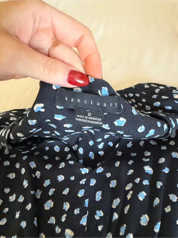 Navy sanctuary spotted dress - Image 5
