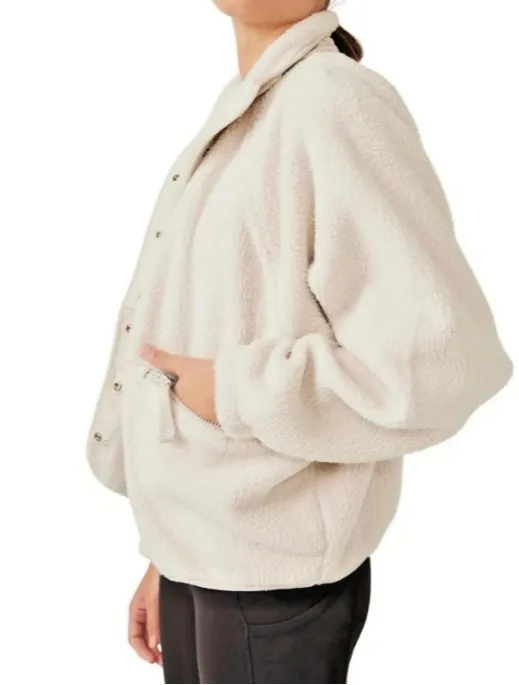 NWT Free People Movement X Hatch; Hit the Slopes Fleece Jacket; Large Size S - Image 6