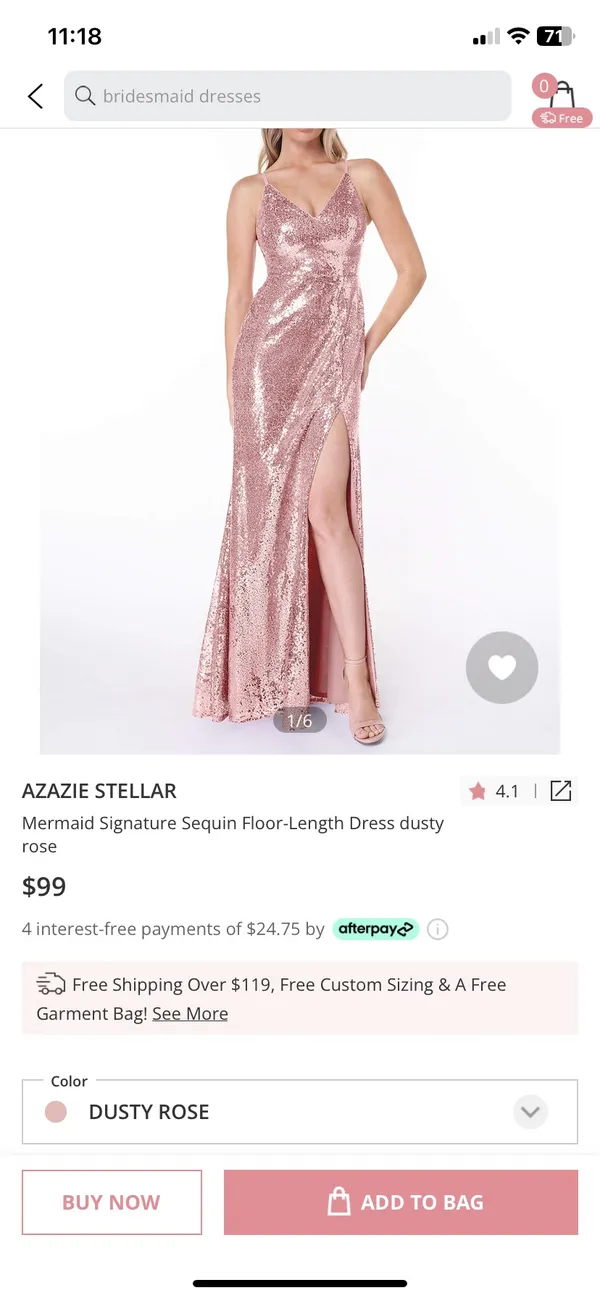Brideside Formal / Prom Dress - Image 2