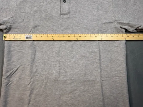 Men’s Gray L.L. Bean Polo - Image 4