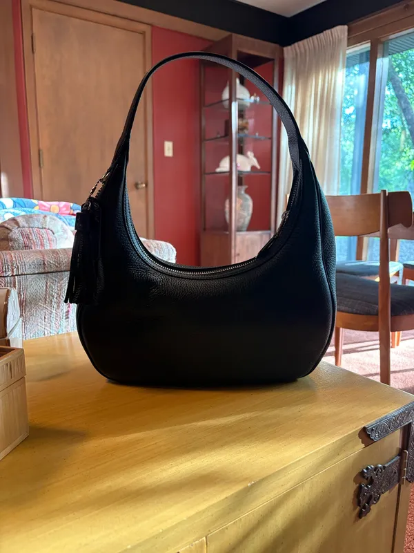 Coach Shoulder Bag Black - Image 5