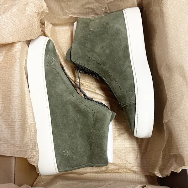 NWT FRYE Women’s Lena Zip High Forest Size 5.5 - Image 6