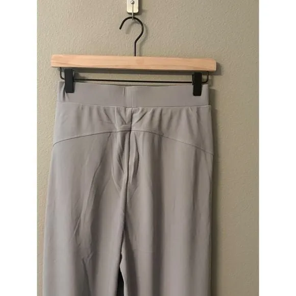 Halara Women Light Grey Wide Leg‎ Palazzo Pants Elastic Waist Pockets Size XS - Image 6