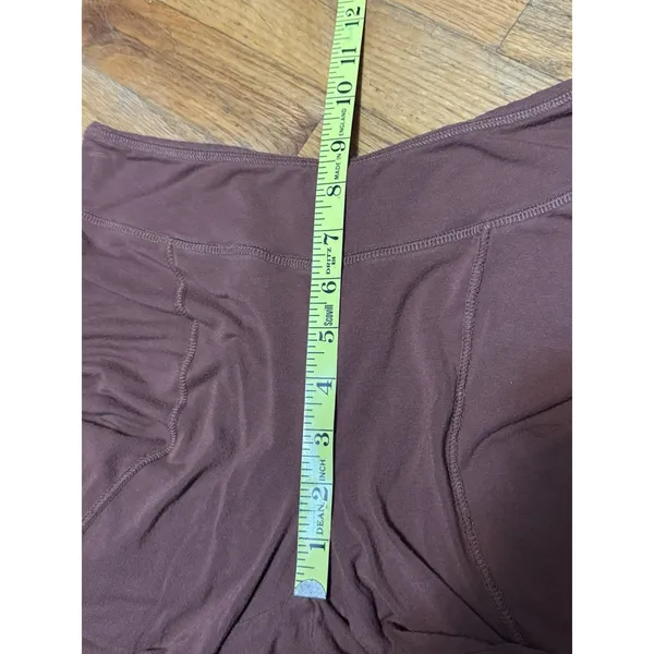 Out From Under UO Aria Seamed Stretch Flared HR Pant Legging Brown Medium - Image 7