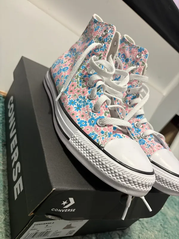 Converse All Star High Mini Flowers A14980F - Image 7