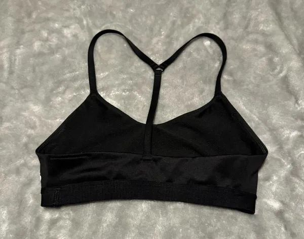 Adidas Black Performance Bra - Image 2
