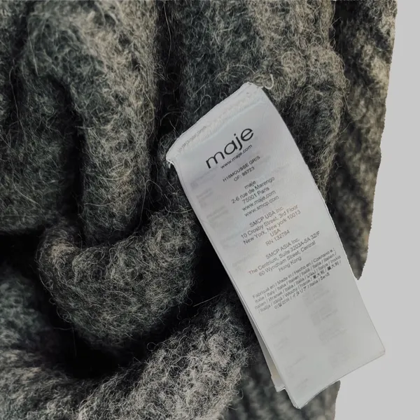 NWOT Maje Mousee Gris Oversized Sweater - Image 8