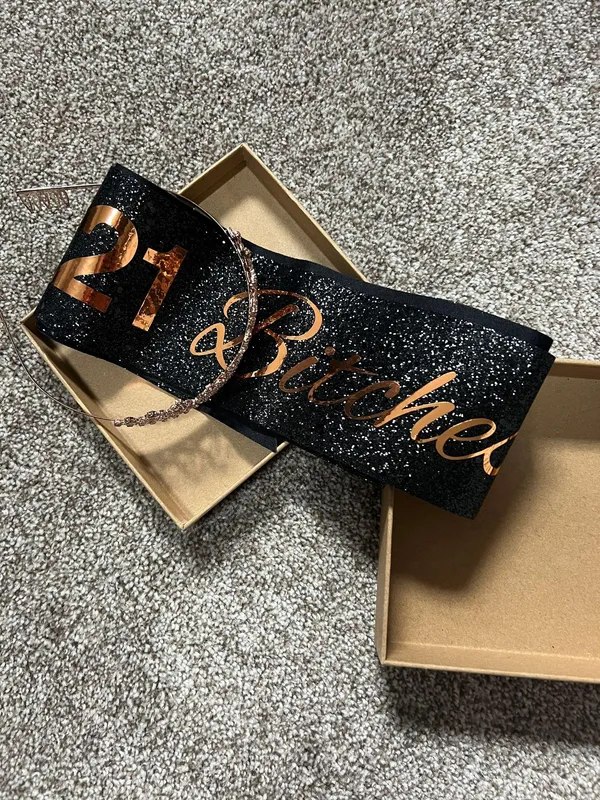 21 Birthday Sash - Image 2