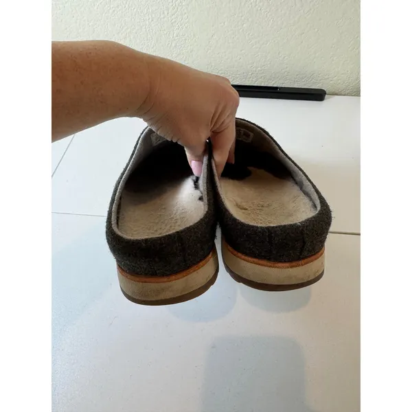 Merrell Juno Clog Wool Women Size‎ 9 Charcoal Grey Cozy Warm Minimalist Shoes - Image 5