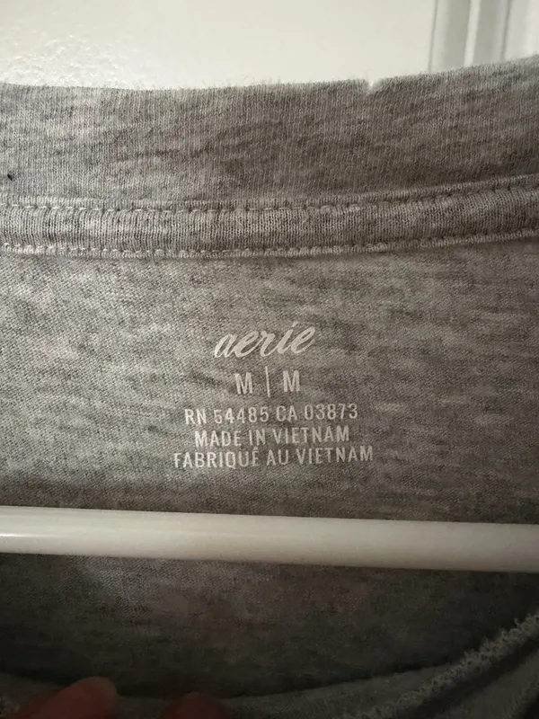 Aerie Boyfriend Cropped Oversized T-Shirt - Image 2