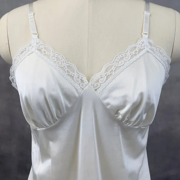 Vintage Deena Camisole Top Womens Size 38 Silky Coquette Balletcore‎ Fairy Girly - Image 2