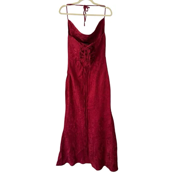 NWT Babyboo Whitney Maxi Corset Dress Red Size XL - Image 5