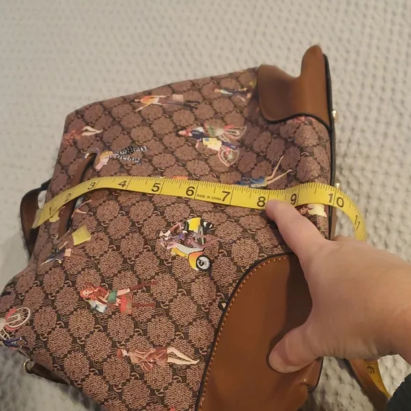 CUTE Fall Shoulder Bag (#28) Brown - Image 10