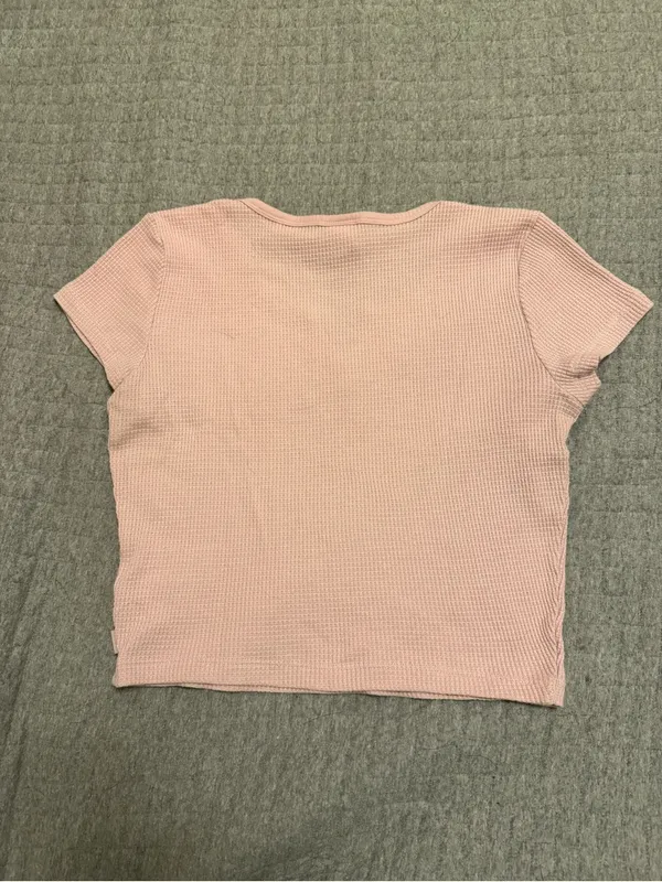 Aritzia TNA Waffle Tee Size M - Image 5