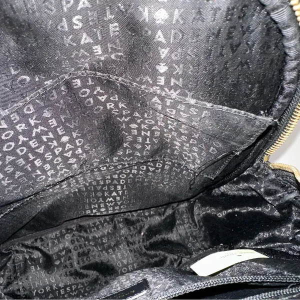 Kate Spade Black Nylon Backpack - Image 8