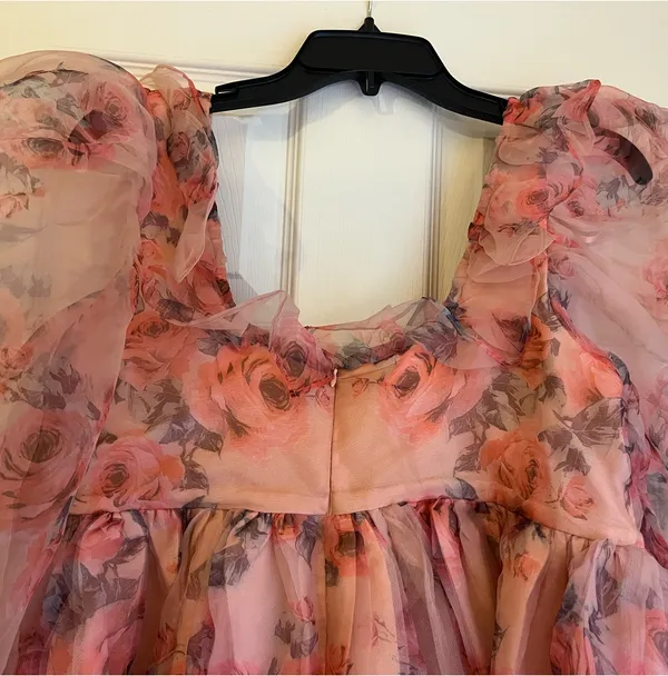 Boutique Mable Mini Dress Pink - Image 3