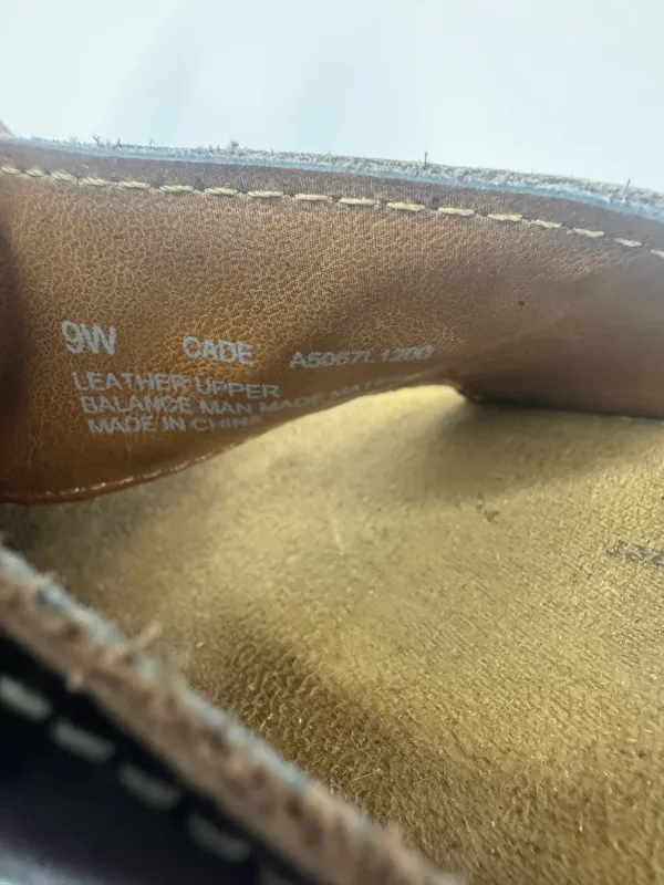 Natural Soul by Naturalizer Cade Brown Leather Sandals Women's Size 9W - Image 9