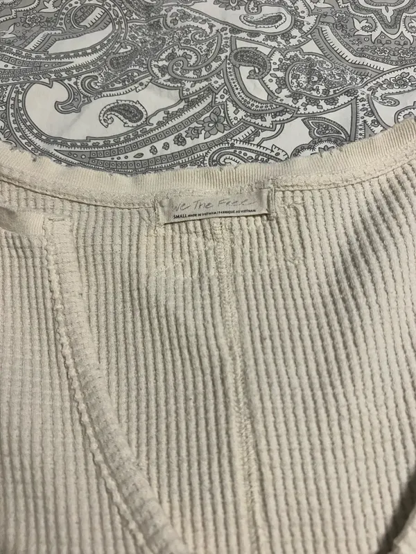Free People we the free cream sweater - Image 2