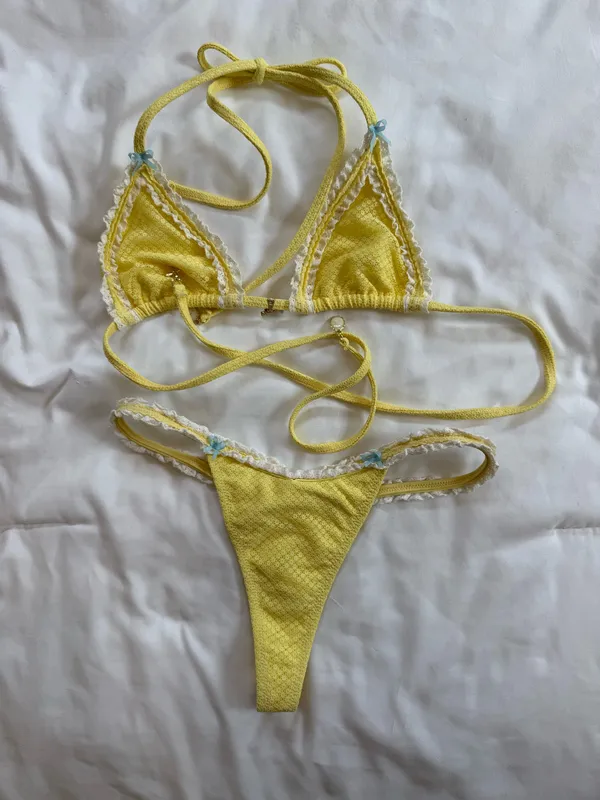 Kulani Kinis Bydee Swim Bikini in Limon - Image 3
