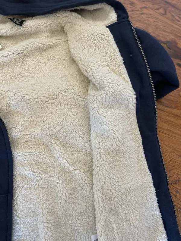 Quicksilver navy blue hoodie - Image 4