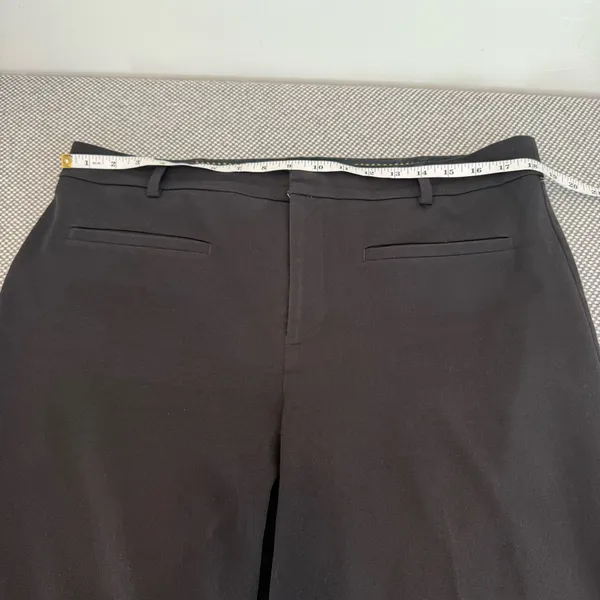 Anthropologie Maeve Black The Essential Slim Kick Flare Pants Size 16 - Image 13