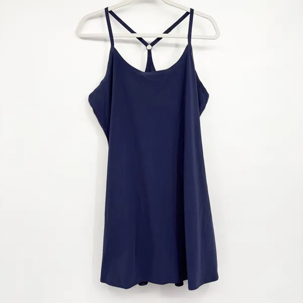 Outdoor Voices Womens Navy Blue‎ The Exercise Dress Athletic Tennis Core Size XL - Image 4