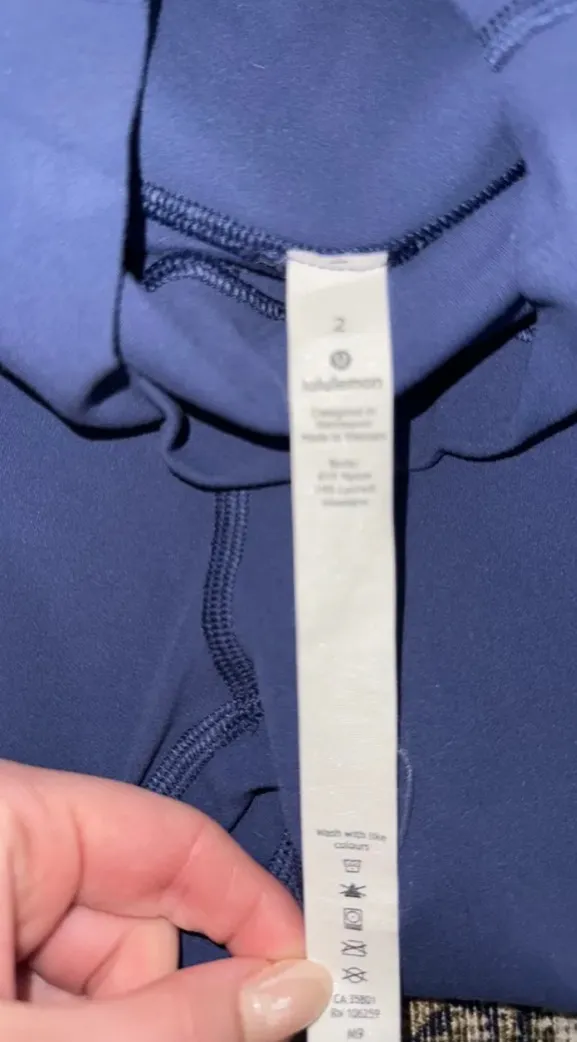 Lululemon Align Leggings 25" blue - Image 3