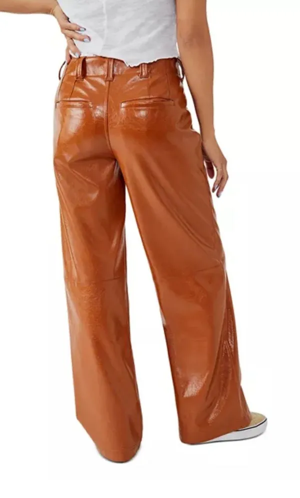 Free People We The Free Star Crossed Faux Leather Pants - Image 2