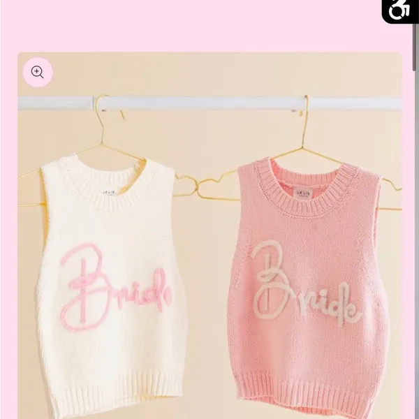 Le Lis Bride Sweater Tank - Image 4