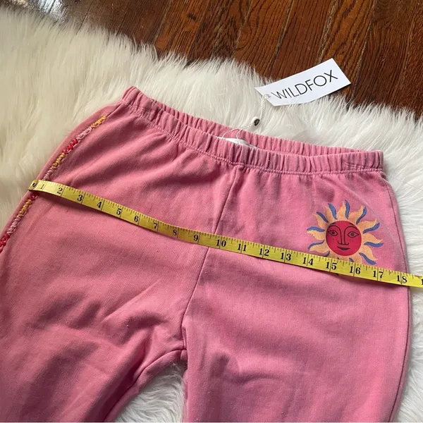 WILDFOX Pink Joggers Del Sol NWT Bubblegum - Image 3