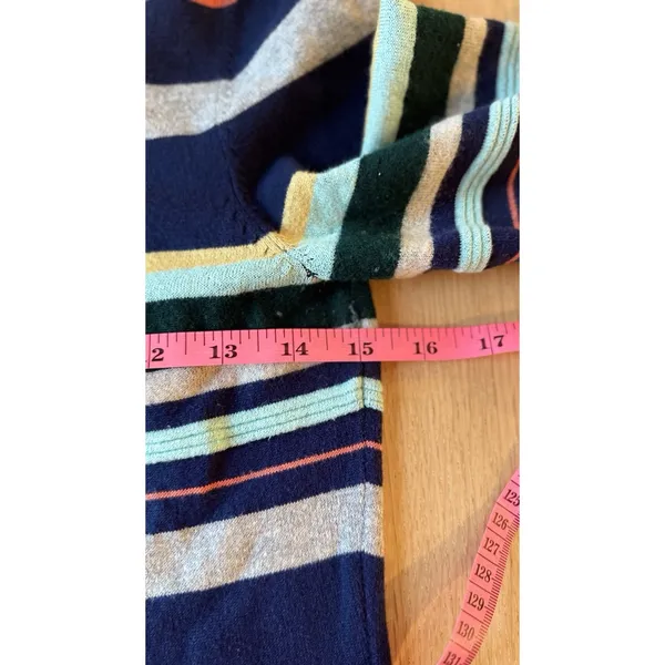 Anthropologie Moth Sweater Dress Long Sleeve Striped Size Small 2714 - Image 8