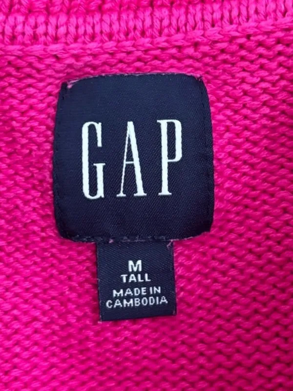 Gap 100% Cotton Cable Knit Crewneck Sweater - Image 2