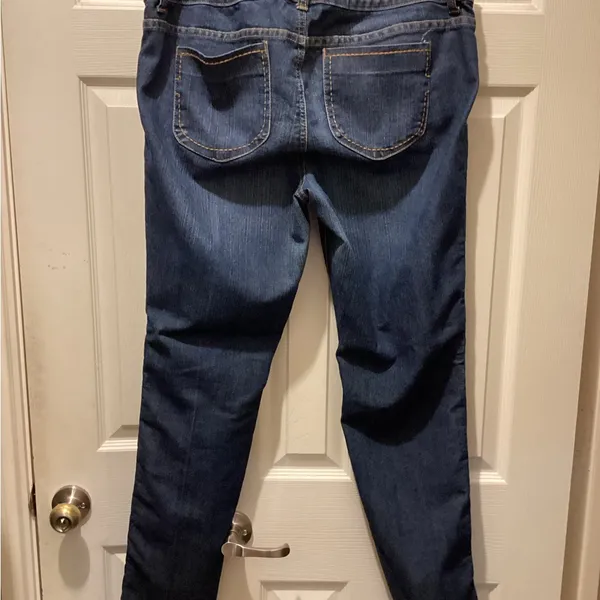 Torrid Dark Blue Skinny Jeans - Image 4