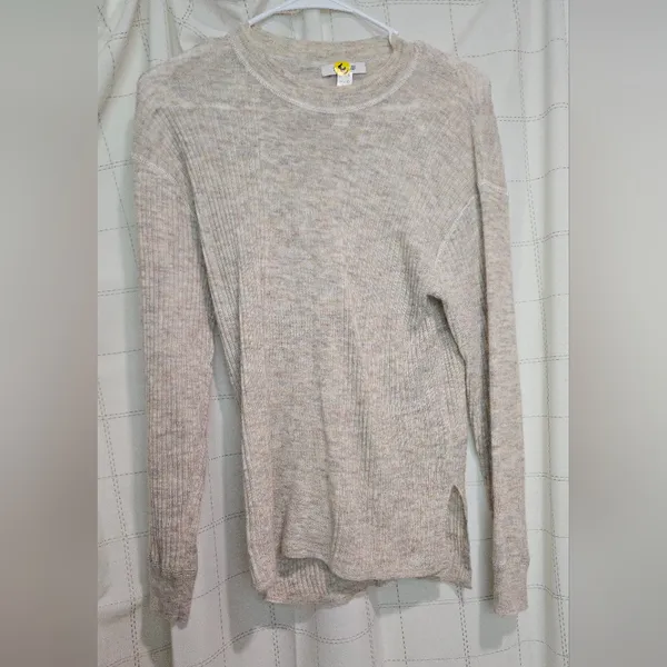 Madewell Crewneck Alpaca Blend Rib Women's Sweater - Image 2