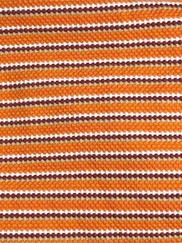 Pilcro High Tide Halter Slim Midi Dress Large Orange Stripe Anthropologie - Image 10