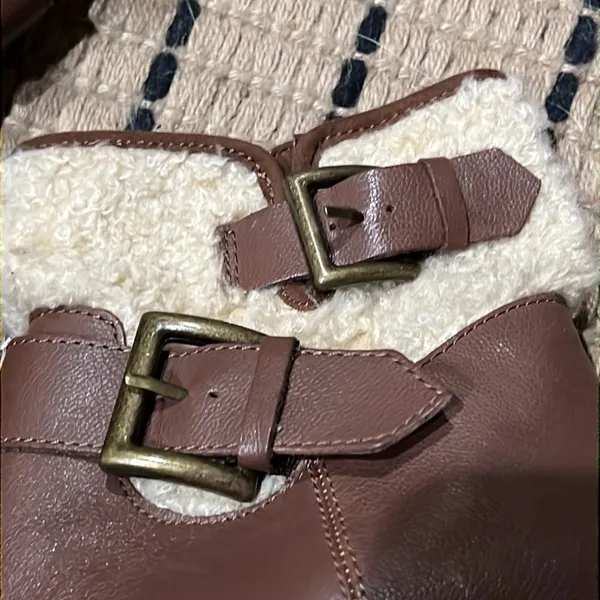 Easy Spirit Brower Leather Ankle Boots‎ Fisherman Core D19 - Image 5