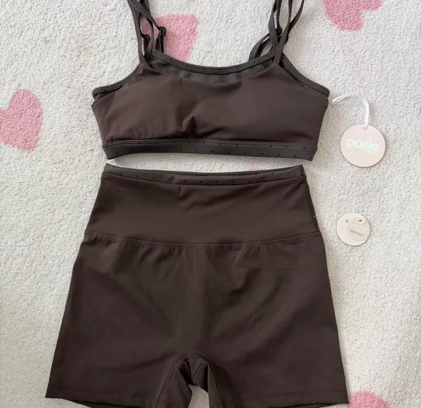 Posie workout set Brown Size XXS - Image 3