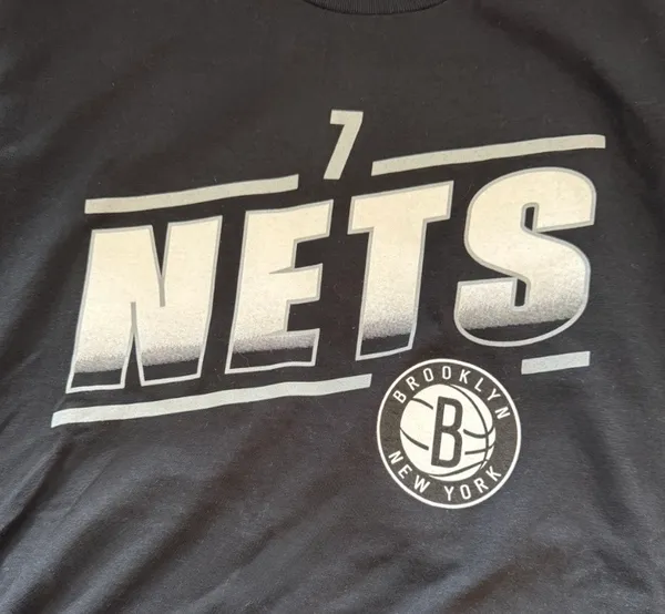 NWOT Men’s Brooklyn Nets #7 Kevin Durant Mens Size XL Tee - Image 3