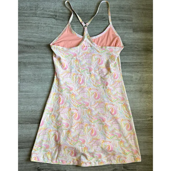 Outdoor Voices Tie Dye Sherbet Swirl Printed Fun Colorful Athletic Dress Size XS - Image 5