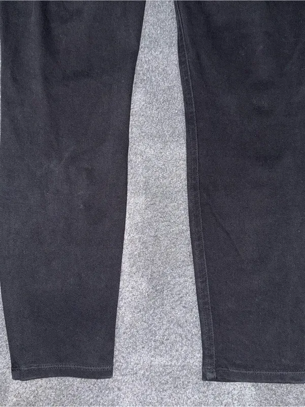 Spanx Jean-ish Ankle Leggings Tummy Shaping Soft Knit 20018R Black Sz Women's L - Image 6