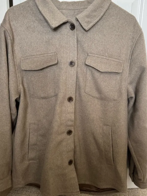 YoungLa For Her Coat Tan Size XL - Image 2