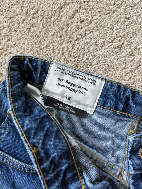 H&M 90s Baggy Jeans High-Waisted - Image 3