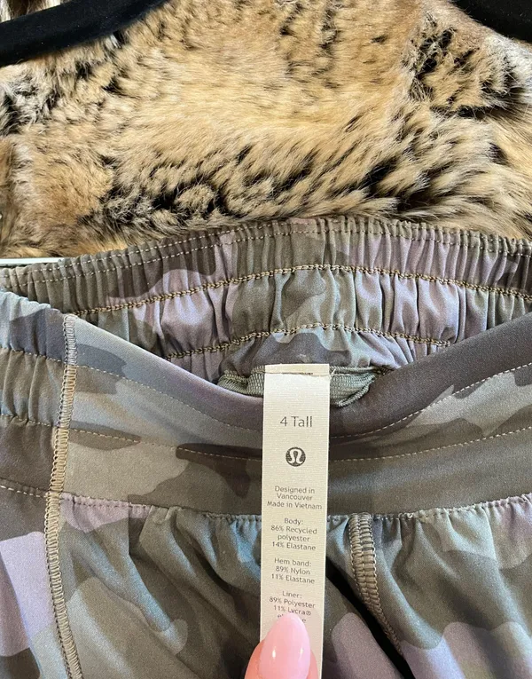 Lululemon Camo Hotty Hot Shorts - Image 3