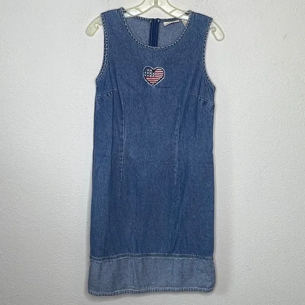 Vintage Expressions‎ Denim Dress - Image 8