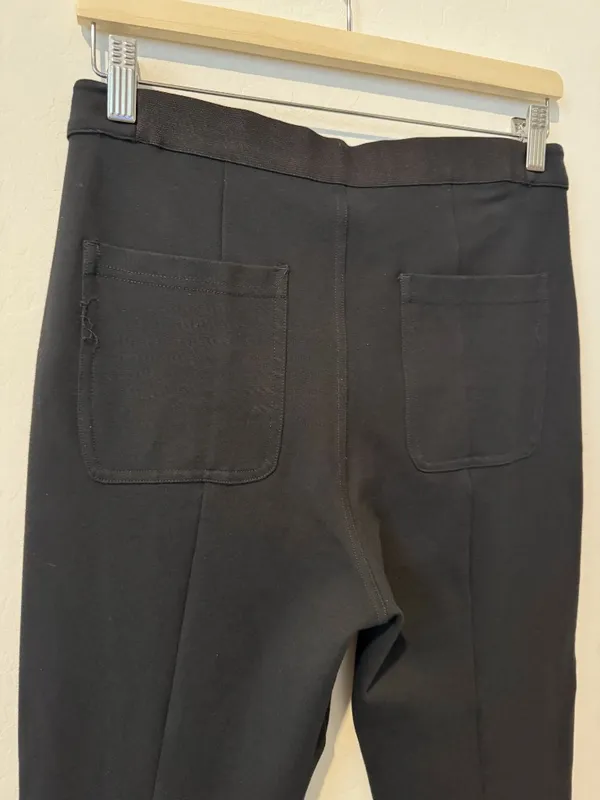 G Fore Double Knit Moto Pants Size 6 Black Stretch Golf‎ Slacks Sporty Classic - Image 7