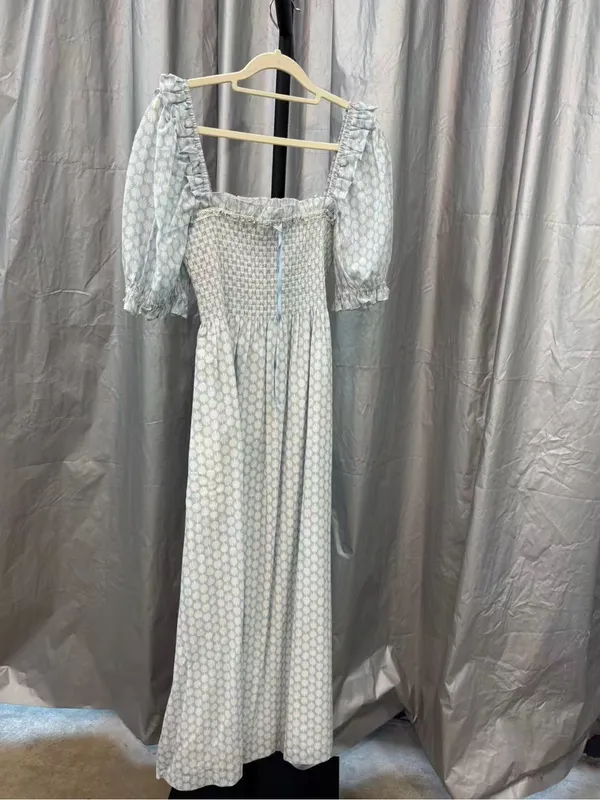 Hill House Home Sabrina Dress Plaid Midi dress, S - Image 2