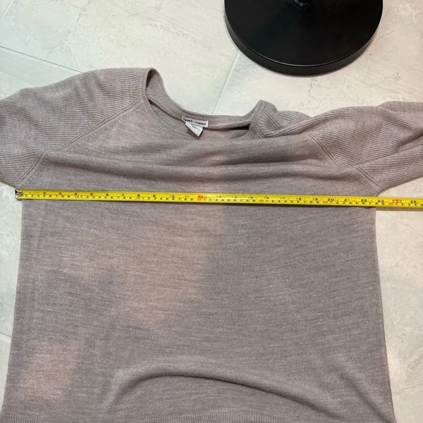 Sweet Romeo Gray Crew Neck Sweater - Image 5